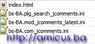 Struktura dokumenata u direktoriju sa ini file-ovima