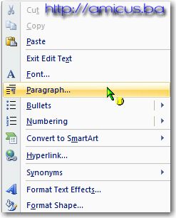 Meni Paragraph