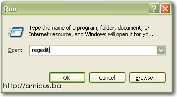 Run_ regedit
