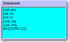 FileListBox kontrola