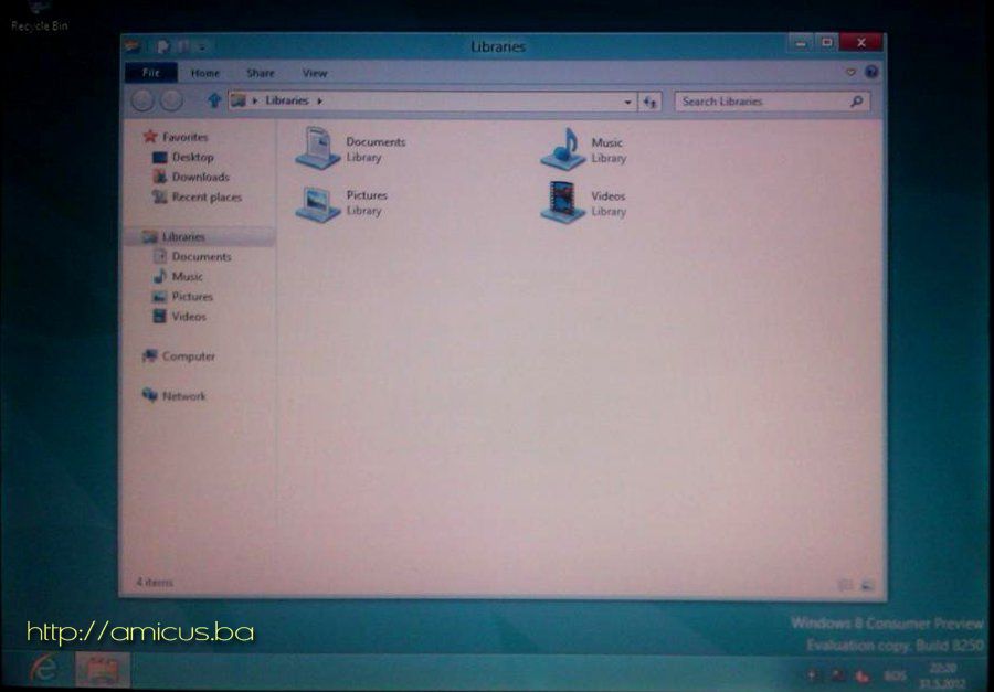 Desktop bez Start tipke