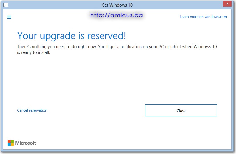 Get Windows 10