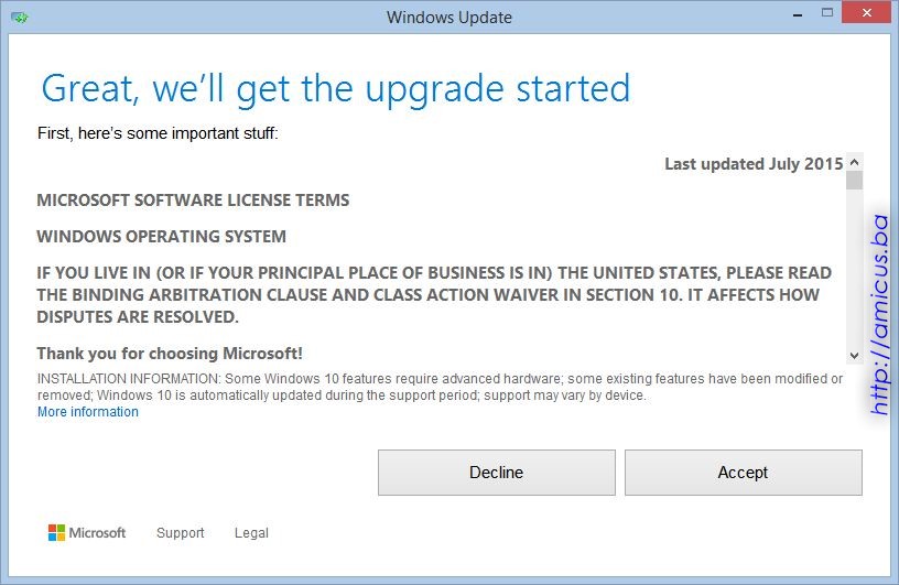 Win10 Licenca 