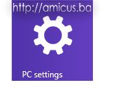 PC settings