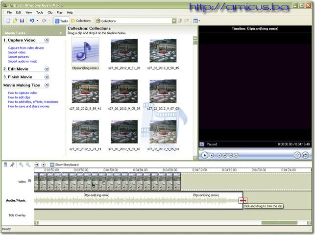Windows movie maker